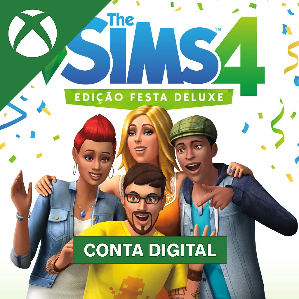 The Sims 4 Ed. Festa Deluxe – Xbox One Mídia Digital