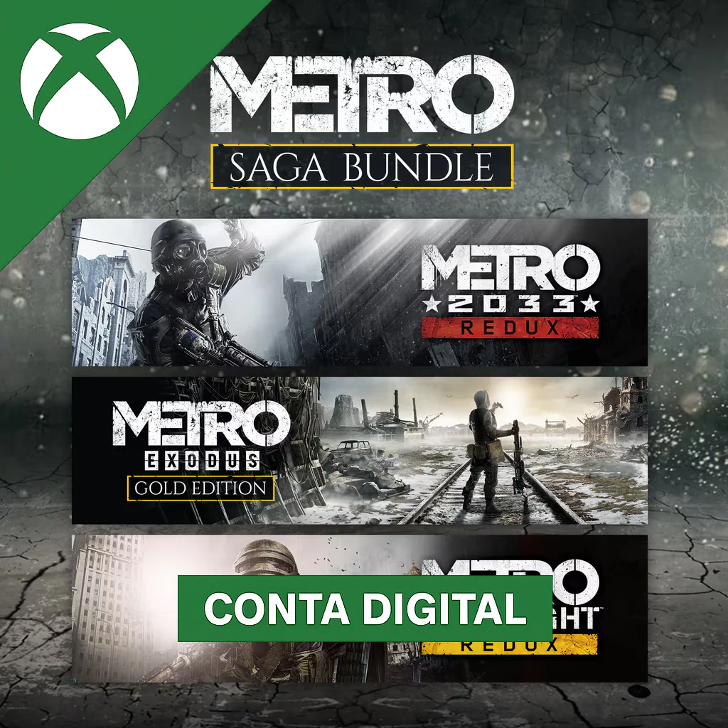 Metro Saga Bundle – Xbox One Mídia Digital