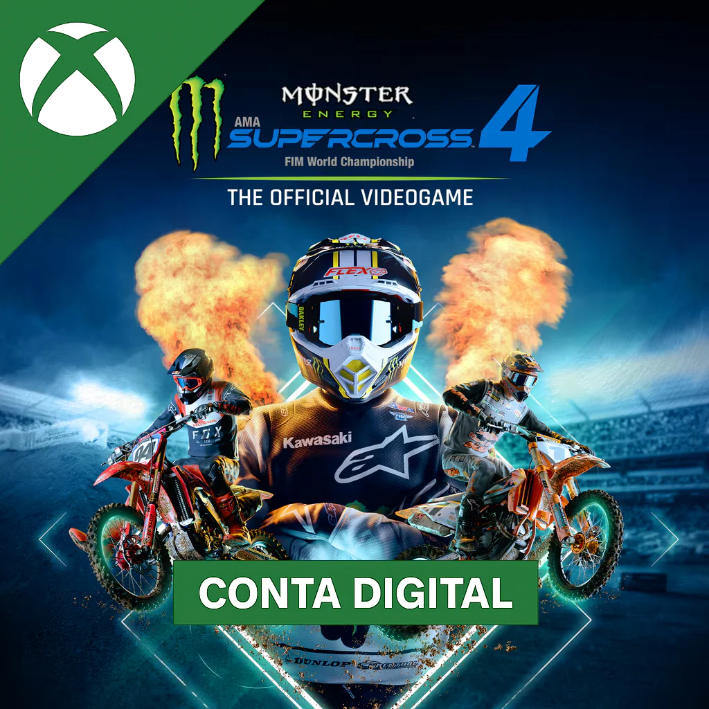 Monster Energy Supercross 4 - Xbox One Mídia Digital
