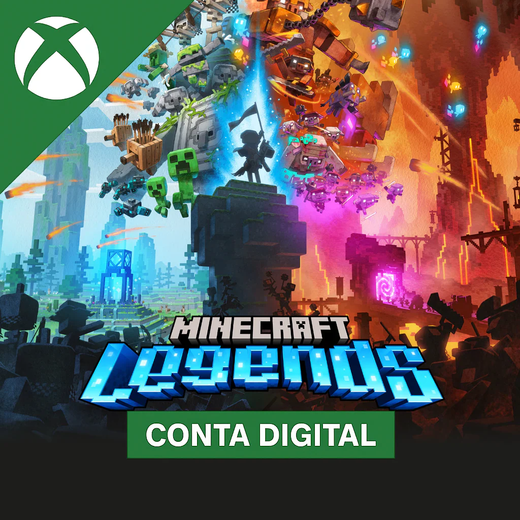 Minecraft Legends - Xbox One Mídia Digital