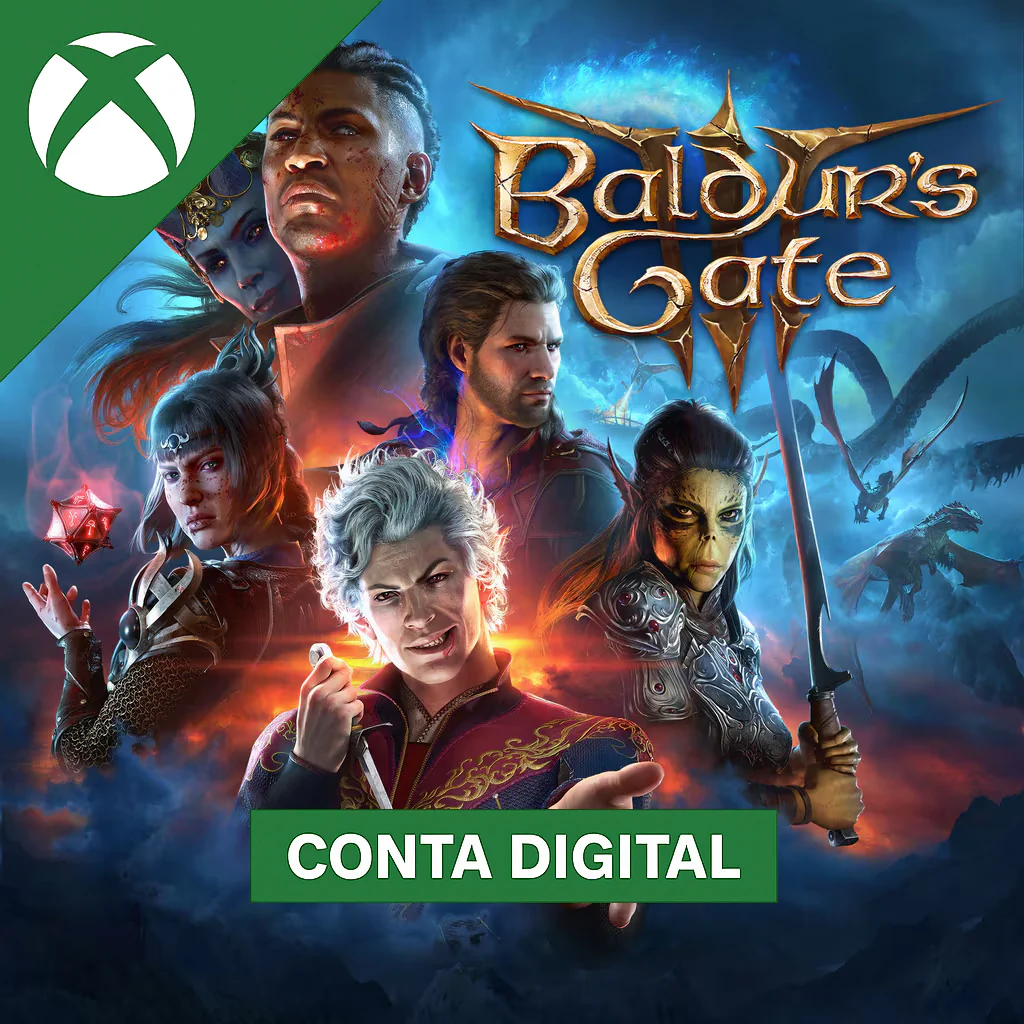 Baldur's Gate III - Xbox Series Mídia Digital