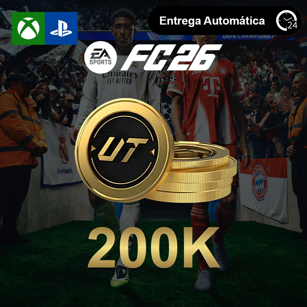 FC Coin 200 mil Ultimate Team EA Xbox Playstation FIFA Coins EA FC 26