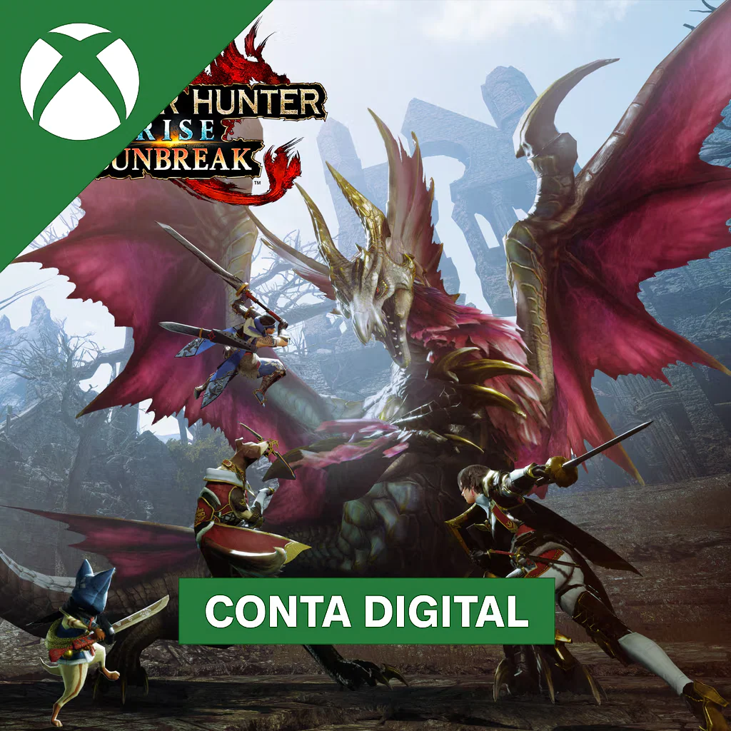 Monster Hunter Rise + Sunbreak - Xbox One Mídia Digital