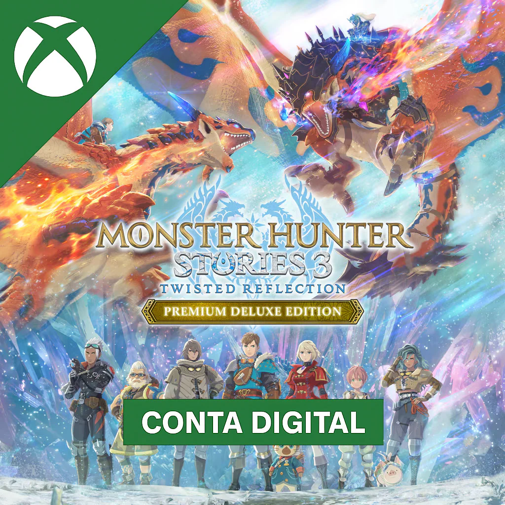 Monster Hunter Stories 3: Twisted Reflection Premium Deluxe Edition - Xbox Mídia Digital